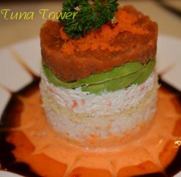 Ahi Tuna Tower